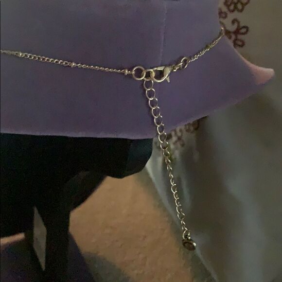 Beautiful gold fringe necklace - Picture 5 of 5